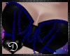 {D} Chained Bra BLUE