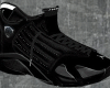 (SE) black sports shoes