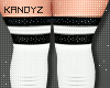 !!K Glitz Stocking White