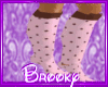 lBl pokadot socks