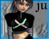 cropped Emo jumper