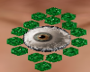 3rd Eye Emerald Pendant