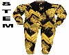 STEM Gold Black Suit+Tie