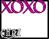 XOXO kisses hugs