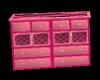 Pink Plaid Dresser