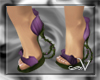 ~V Flower Shoes -Purple