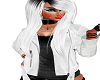 A4 White Leather Jacket