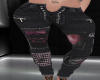 pink patch jeans