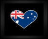 Aussie heart flag tat