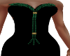 Emerald/Black Elite Gown
