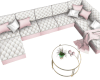 Pink sofa