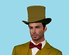 Mourning Suit Hat Gold