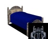 Basic Twin Bed Blue