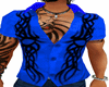 [HB] Blue Muscle Shirt