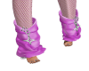 pink legwarmers
