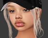 Hair+Black Cap