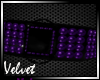 (VD) Pvc Purple Collar