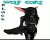 Black Wolf Ears-Furry