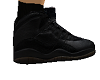 Black Jordan 10's