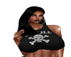 Blk Skull Top