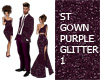 ST GOWN PURPLE GLITTER1