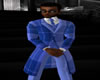 Blue Plaid Trigger Suit