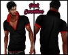 Black & Red Polo