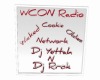 WCON Radio Neon Sign R