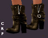 CRF* Brown Country Boots