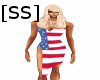 [SS]USA Flag Dress