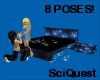 8 Pose Bed of Stars