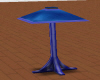 Blue Neon Standing Lamp