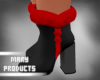 Red and Black Boots