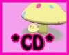 *CD*mushroom chair