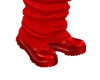 Red Scarf Boots