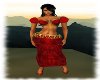 *Bellydance Dress Red