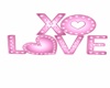 pink love sign