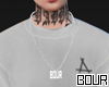 White Tee + Tattoo
