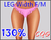 Legs Thighs 130%