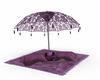 C* umbrella purple W/p