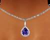 Purple Amethyst Necklace