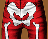 Skeleton Pants Red