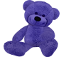 Purple Snuggle Bear