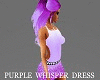 Purple Whisper Dress