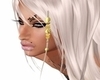 Platinum Gold Hair Beeds