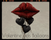 *Valentine Lips Balloons