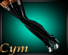 Cym Black V Boots