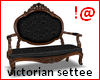 !@ Victorian settee 1860