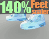 Feet 140% scaler