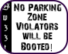 *sc* No Parking Poster
